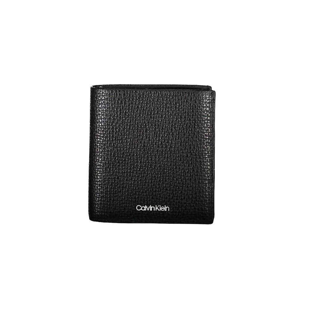 Herren Brieftasche Leder Schwarz
