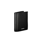 Herren Brieftasche Leder Schwarz
