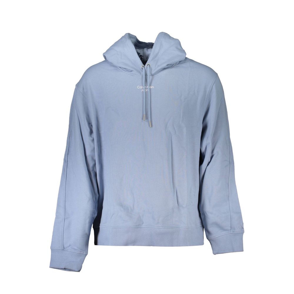 Blaues Baumwoll-Sweatshirt für Herren