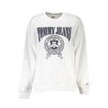 Damen-Sweatshirt aus weißer Baumwolle
