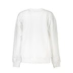 Damen-Sweatshirt aus weißer Baumwolle