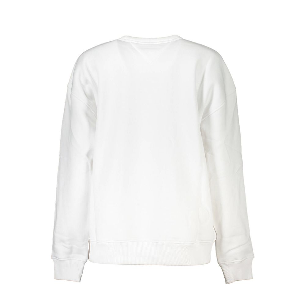 Damen-Sweatshirt aus weißer Baumwolle