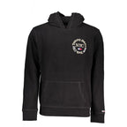 Schwarzer Herrenpullover aus Baumwolle