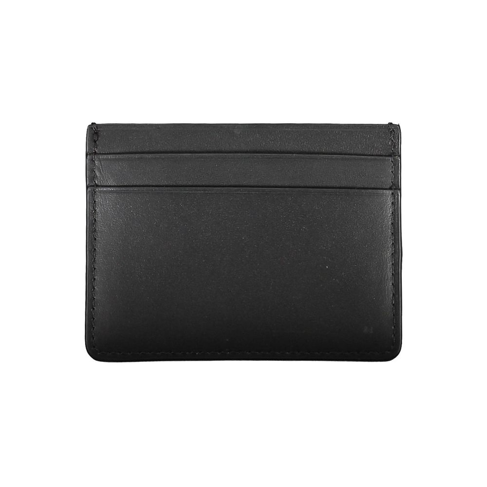 Geldbörse für Herren aus schwarzem Leder