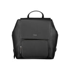 Schwarzer Polyester-Damenrucksack