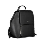 Schwarzer Polyester-Damenrucksack