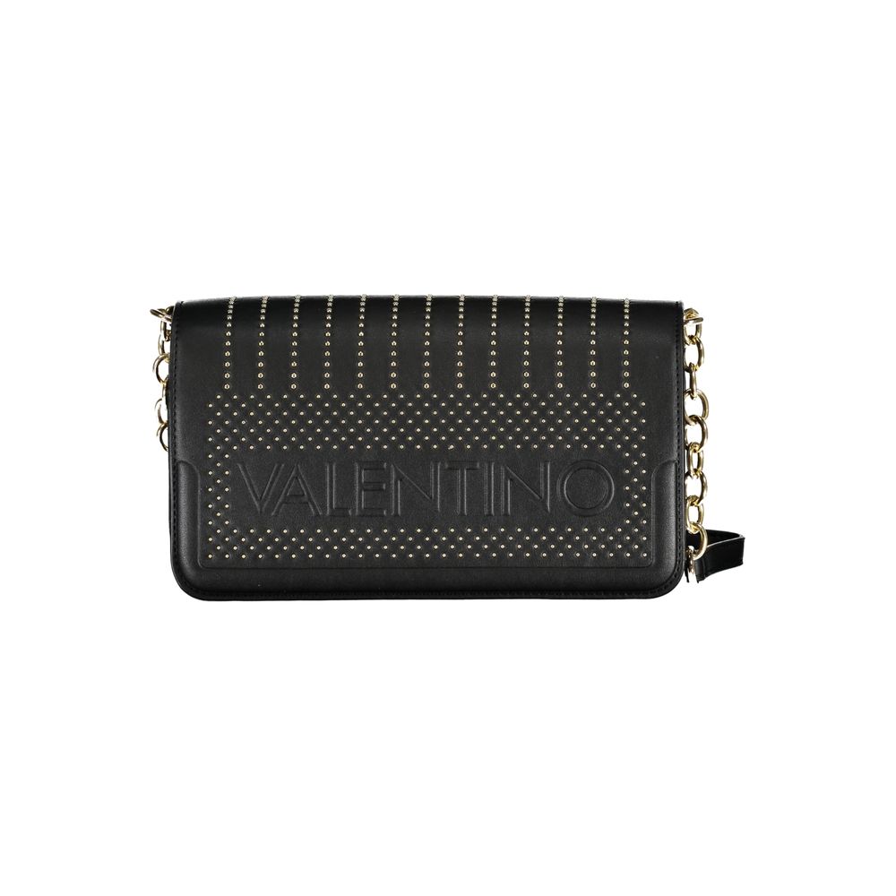 Black Polyurethane Women's Bag