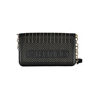 Black Polyurethane Women's Bag