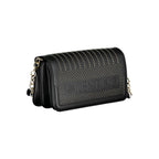 Black Polyurethane Women's Bag