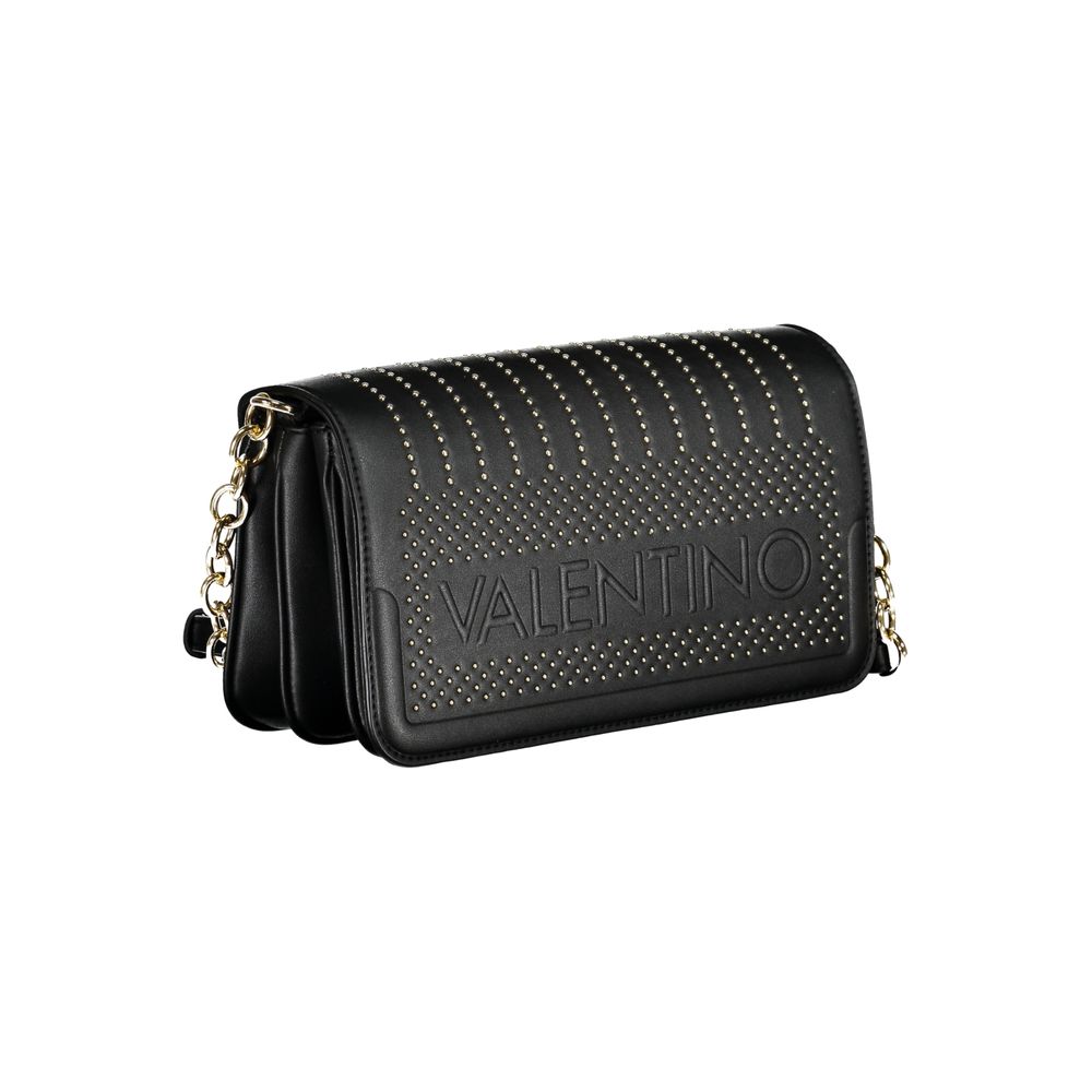Black Polyurethane Women's Bag