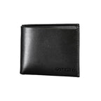 Black Polyester Men's Shoulder Bag