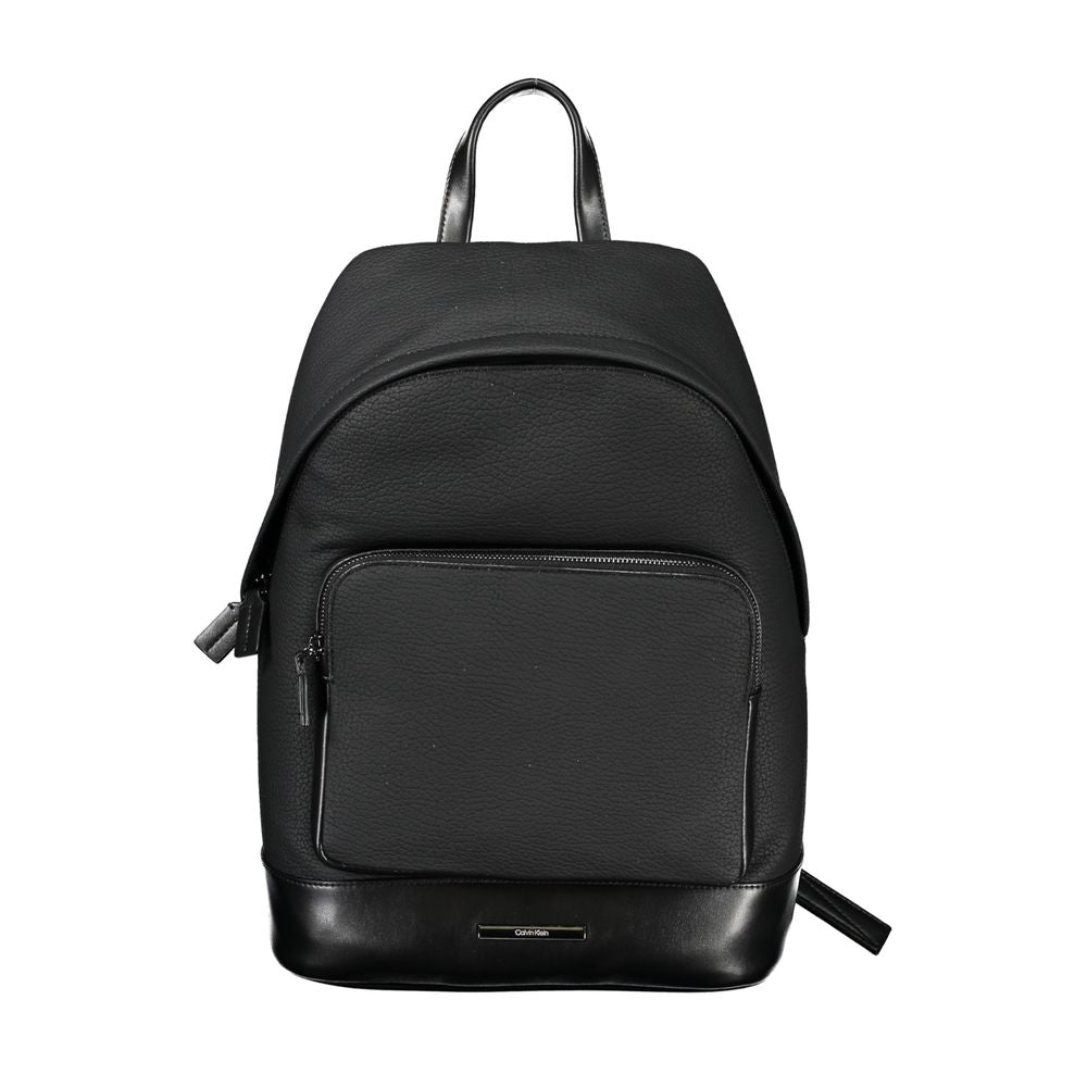 Schwarze Polyester-Damenhandtasche