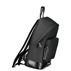 Schwarze Polyester-Damenhandtasche