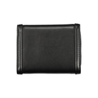 Black Polyurethane Women Wallet
