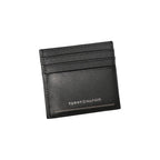 Herrenbrieftasche aus schwarzem Leder