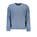 Blue Polyester Men's Sweatshirt