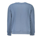 Blue Polyester Men's Sweatshirt