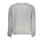 Grey Polyester Men's Sweatshirt