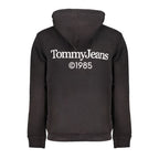 Black Cotton Men's Sweatshirt Hoodie