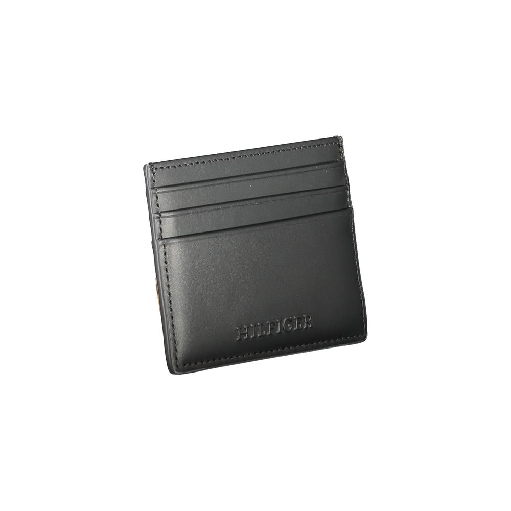 Black Leather Men's Wallet
