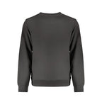 Felpa da uomo in cotone nero