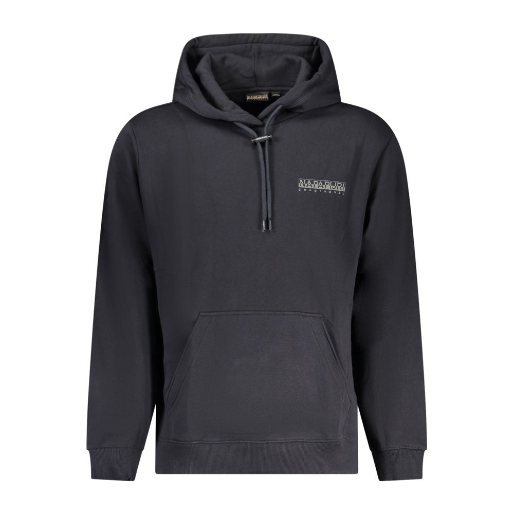 Black Cotton Men's Sweater