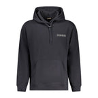 Black Cotton Men's Sweater