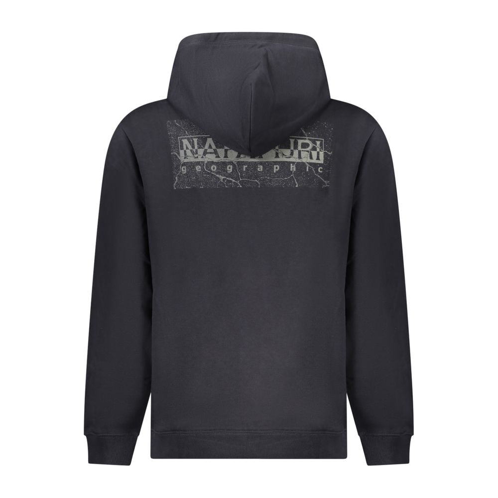Black Cotton Men's Sweater