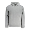 Grey Polyester Men's Hoodie