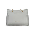 Borsa da donna in poliuretano grigio
