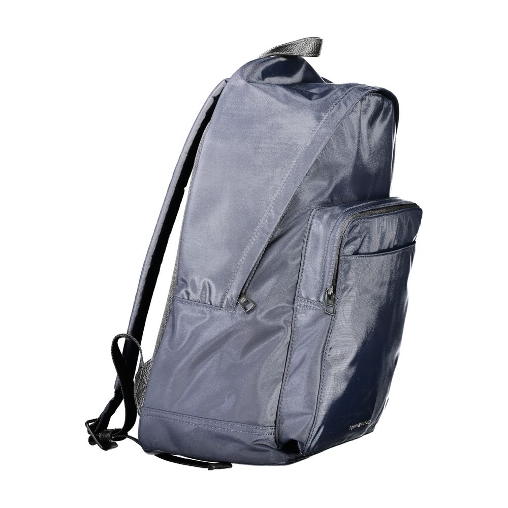 Blauer Polyester-Rucksack für Herren