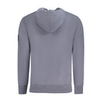 Blauer Herrenpullover aus Baumwolle