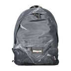 Blauer Herrenrucksack aus Polyester