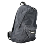 Blauer Herrenrucksack aus Polyester