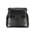 Black Polyurethane Women's Backpack