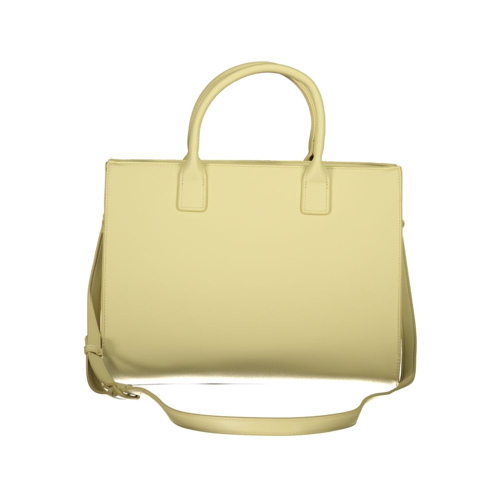 Grüne Polyurethan Damenhandtasche