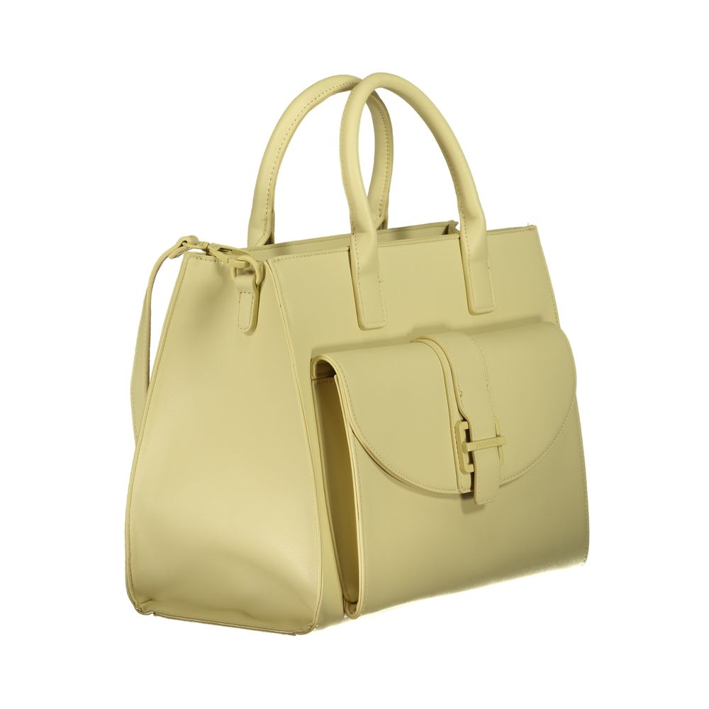 Grüne Polyurethan Damenhandtasche