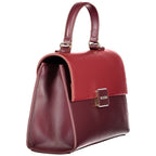Red Polyurethane Women's Bag