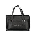 Schwarze Damenhandtasche aus Polyurethan