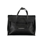 Black Polyurethane Women's Bag