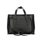 Black Polyurethane Women's Bag