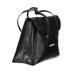 Black Polyurethane Women's Bag