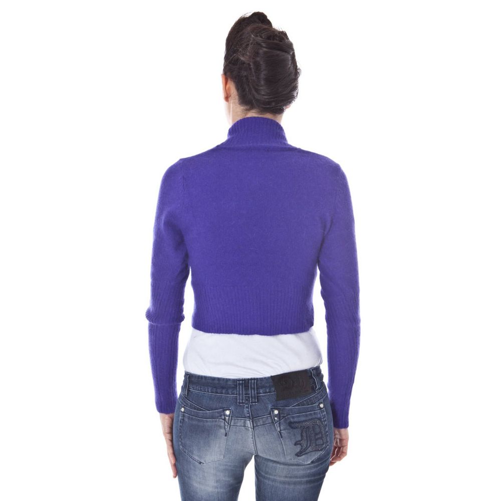 Jeans da donna in cotone blu