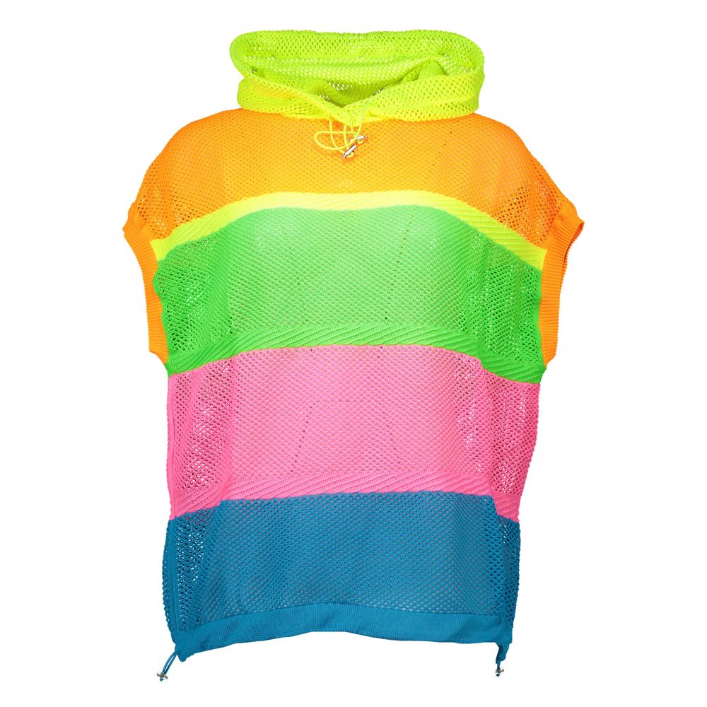 Mehrfarbiger Polyester-Damenpullover