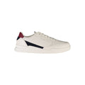 Weiße Leder Herren-Sneaker