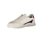 Weiße Leder Herren-Sneaker
