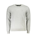 Maglione da uomo in cotone organico grigio