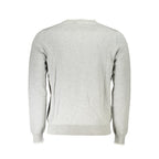 Maglione da uomo in cotone organico grigio