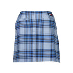 Light Blue Cotton Women's Skirt