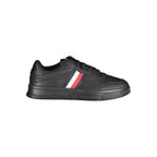 Sneaker aus schwarzem Leder für Herren
